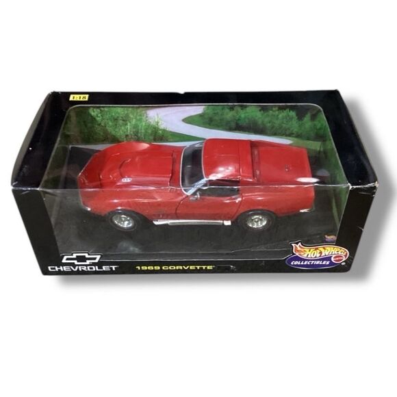 Hot Wheels Collectable 1969 Chevrolet Corvette 1:18 - Picture 1 of 9